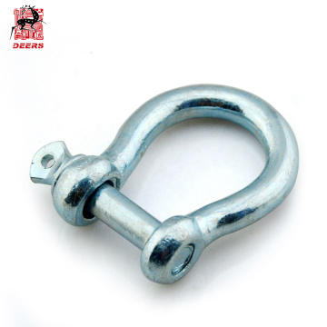 High strength g2130 stainless steel bow shackle